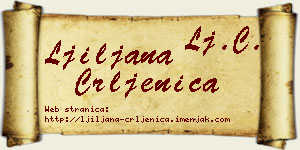 Ljiljana Crljenica vizit kartica